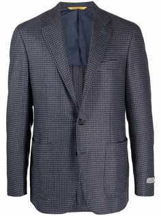 Canali однобортный пиджак строгого кроя