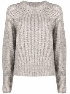 Isabel Marant трикотажный джемпер Rosy в рубчик