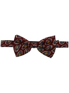 BOSS галстук-бабочка с графичным принтом