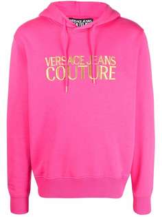 Versace Jeans Couture худи с вышитым логотипом