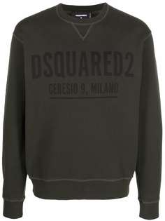 Dsquared2 толстовка с круглым вырезом и логотипом