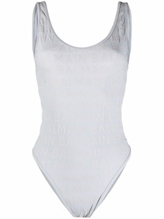Balmain купальник с логотипом
