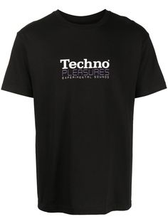Pleasures футболка Techno с короткими рукавами