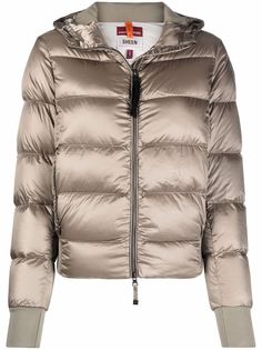 Parajumpers пуховик с нашивкой-логотипом