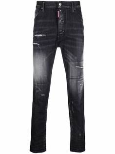 Dsquared2 джинсы Cool Guy с эффектом потертости