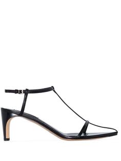 Jil Sander босоножки с ремешками