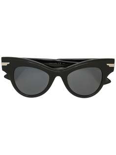 Bottega Veneta Eyewear солнцезащитные очки в оправе кошачий глаз