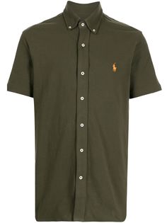 Polo Ralph Lauren рубашка с вышивкой