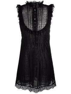 Pinko платье мини с вырезами