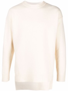 Jil Sander джемпер с асимметричным подолом