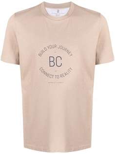 Brunello Cucinelli футболка с логотипом