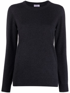 Brunello Cucinelli кашемировый топ с длинными рукавами