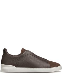 Ermenegildo Zegna кеды Triple Stitch