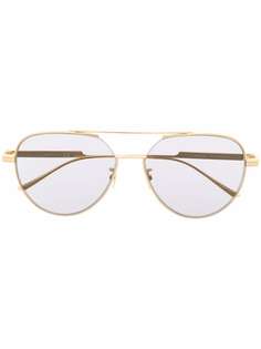 Bottega Veneta Eyewear солнцезащитные очки-авиаторы BV1013
