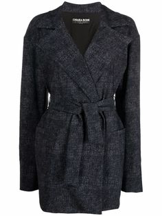 Le Petite Robe Di Chiara Boni фактурное пальто с поясом