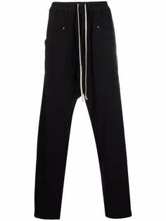 Rick Owens DRKSHDW брюки с кулиской и низким шаговым швом