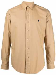 Polo Ralph Lauren рубашка с вышивкой Polo Pony