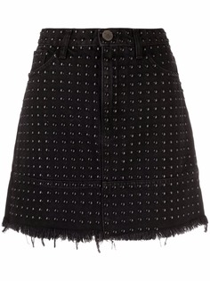 Pinko джинсовая юбка с заклепками