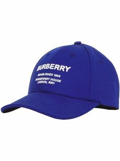 Burberry бейсболка с вышивкой Horseferry