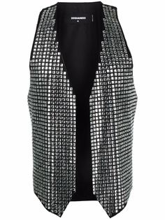 Dsquared2 жилет с кристаллами