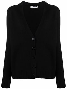 Jil Sander кардиган с V-образным вырезом