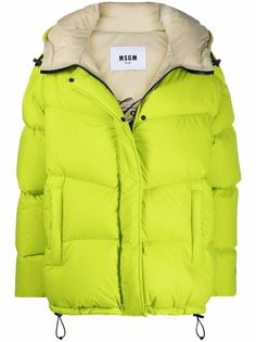 MSGM пуховик с капюшоном