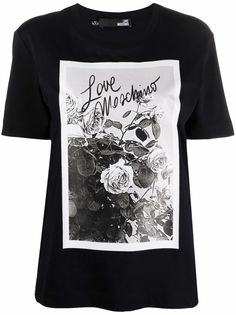 Love Moschino футболка с логотипом