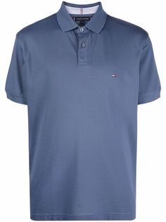 Tommy Hilfiger рубашка поло с вышитым логотипом