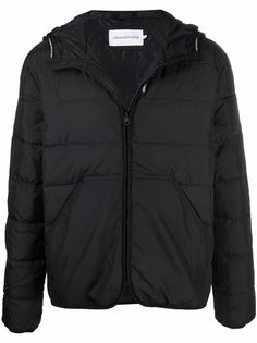 Calvin Klein Jeans пуховик с логотипом