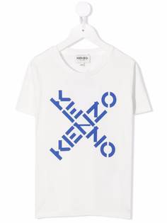 Kenzo Kids футболка с логотипом
