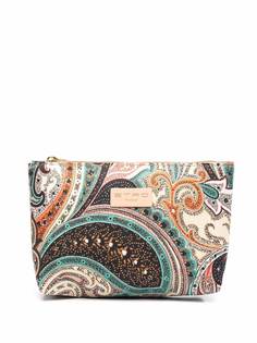 ETRO косметичка с принтом пейсли