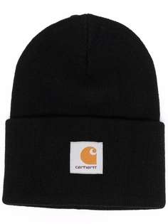 Carhartt WIP шапка бини с нашивкой-логотипом