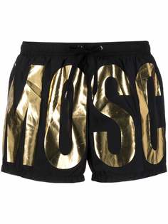 Moschino плавки-шорты с логотипом