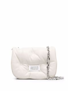 Maison Margiela стеганая сумка на плечо с логотипом