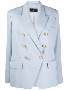 Balmain двубортный блейзер