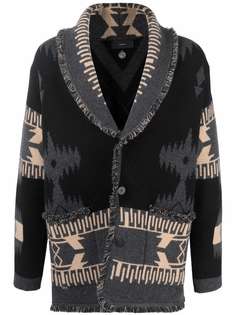 Alanui кашемировый жаккардовый кардиган Icon