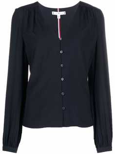 Tommy Hilfiger блузка с драпировкой