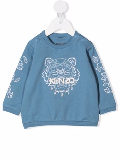 Kenzo Kids толстовка с вышивкой