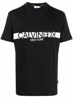 Calvin Klein футболка из органического хлопка с логотипом