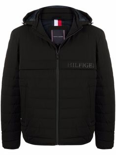 Tommy Hilfiger пуховик с логотипом