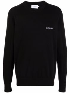 Calvin Klein джемпер с вышитым логотипом