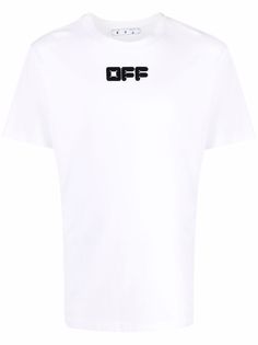 Off-White футболка с логотипом