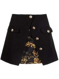 Versace Jeans Couture мини-юбка с принтом Regalia Baroque