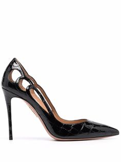 Aquazzura туфли Fenix 105 с заостренным носком