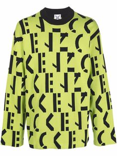 Kenzo джемпер с логотипом