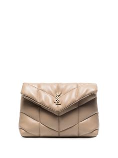 Saint Laurent клатч Lou Puffer