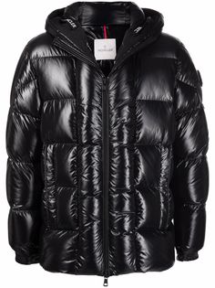 Moncler пуховик Dougnac с капюшоном