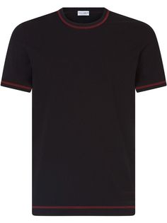 Dolce & Gabbana футболка с контрастной строчкой