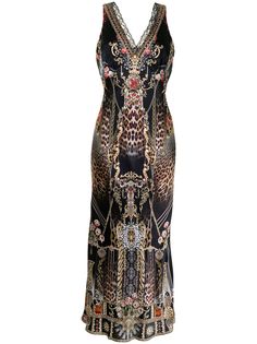 Camilla шелковое платье-комбинация Gothic Goddess