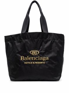 Balenciaga сумка-тоут Hotel с вышивкой
